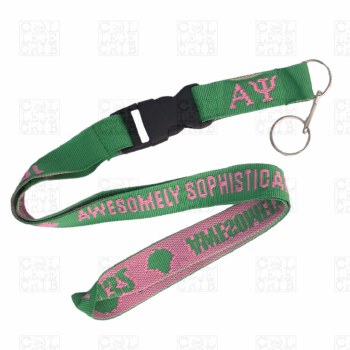 Alpha Kappa Alpha   Awesomely Alpha Psi Chapter Lanyard