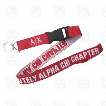Alpha Chi Chapter Lanyard