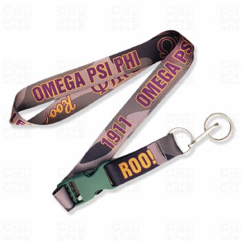 Omega Psi Phi  Camo Lanyard