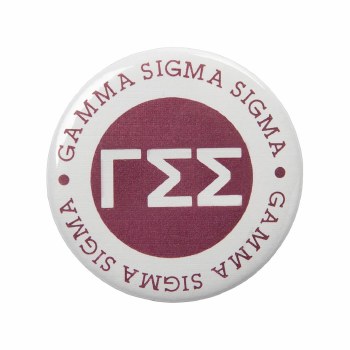 Gamma Sigma Sigma Circle Button