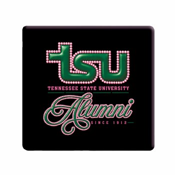 Tennessee State University Alumni Colors Button