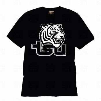 Tennessee State University Tiger Mascot Logo Tee
