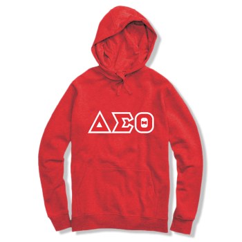Delta Sigma Theta Applique Letters Hoodie