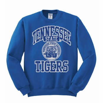 TSU Sweatshirt, Tennessee State University, TSU Crewneck, Tiger Mascot Crewneck