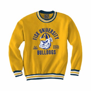 Fisk University Bulldogs Embroidered Sweatshirt