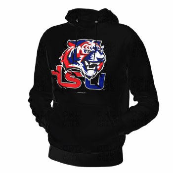 Tennessee State University Painted Tiger Mascot  Hoodie