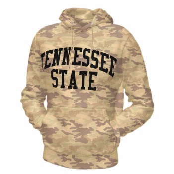 Tennessee State University Retro Solid Letters Hoodie