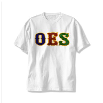 Order of the Eastern Star Applique Letters T-Shirt