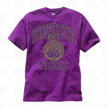 Tennessee State University HBCU Tigers Seal T-Shirt (2C)