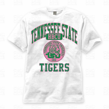 Tennessee State University HBCU Tigers Seal T-Shirt (2C)