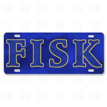 Fisk University Mirror Car Tag