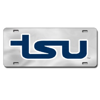 Tennessee State University Outlined Mirror Car Tag
