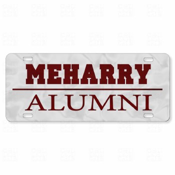Meharry Medical College Alumni Car Tag