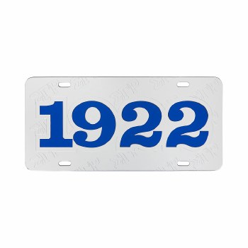Sigma Gamma Rho Etched Year Tag