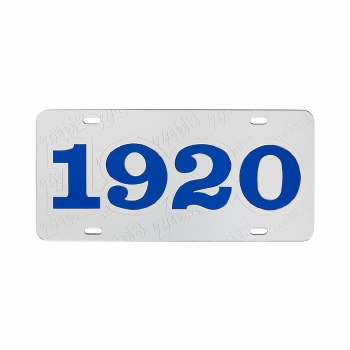 Zeta Phi Beta Etched Year Tag