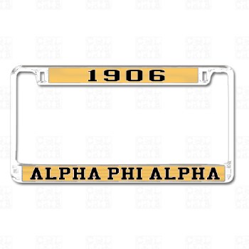 Alpha Phi Alpha Founding Year &amp; Org Tag Frame