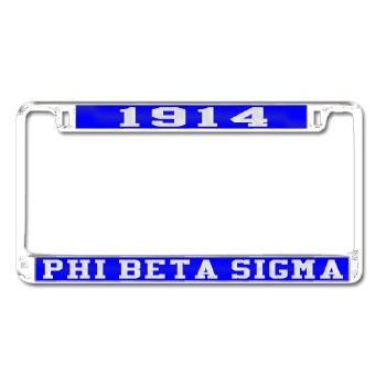 Phi Beta Sigma Founding Year &amp; Org Tag Frame