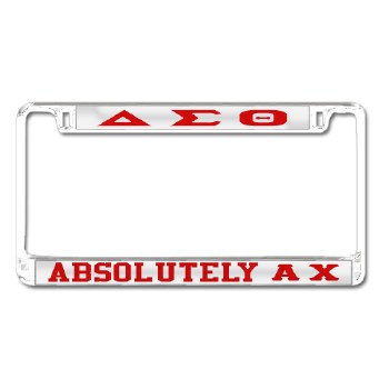 Delta Sigma Theta   Absolutely Alpha Chi Chapter Tag Frame