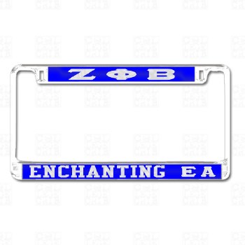 Zeta Phi Beta   Enchanting Epsilon Alpha Chapter Tag Frame