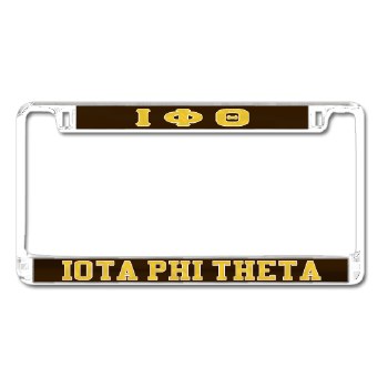 Iota Phi Theta Mirror Car Tag Frame