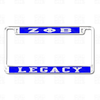 Zeta Phi Beta Legacy Tag Frame