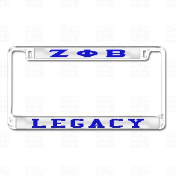 Zeta Phi Beta Legacy Tag Frame