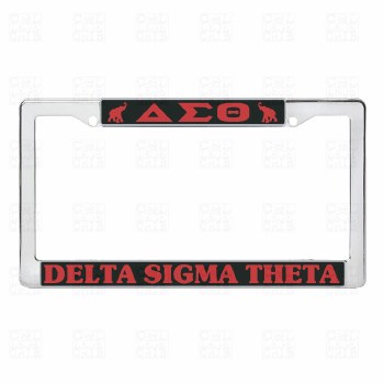 Delta Sigma Theta Laser Mascot Frame