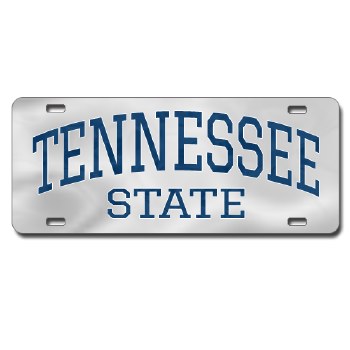 Tennessee State University Arch Letters Car Tag