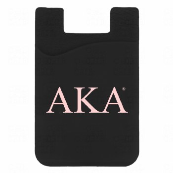 Alpha Kappa Alpha Silicone Card Holder