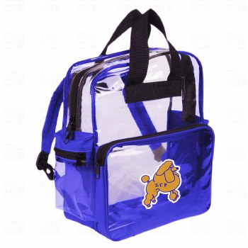 Sigma Gamma Rho Poodle Clear Lite Backpack