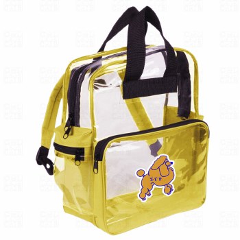 Sigma Gamma Rho Poodle Clear Lite Backpack