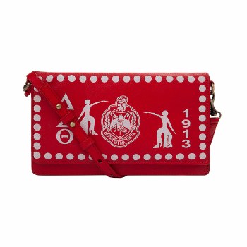 Delta Sigma Theta Fortitude Crossbody Wallet