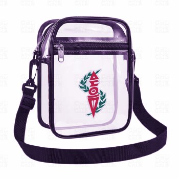 Delta Sigma Theta  Clear Sling Pouch