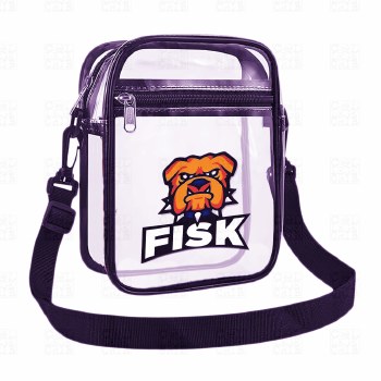 Fisk University Bulldog Clear Sling Pouch