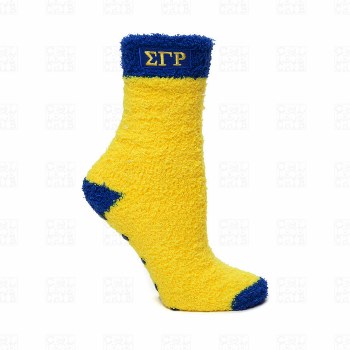 Fuzzy Long Gripper Socks
