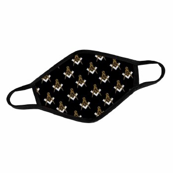 Mason Square &amp; Compass Face Mask