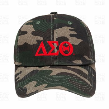 Delta Sigma Theta Felt Letters Dad Hat