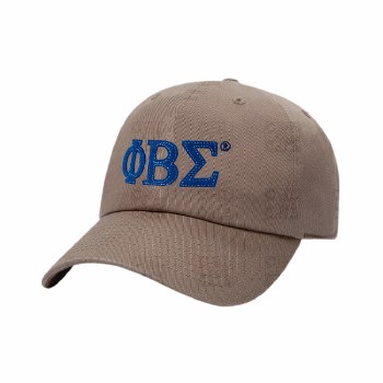 Phi Beta Sigma Felt Letters Dad Hat
