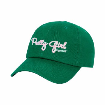 Alpha Kappa Alpha Script Pretty Girl Baseball Cap