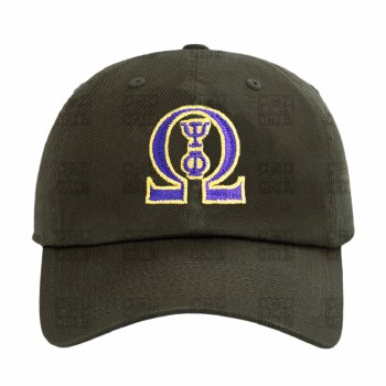 Omega Psi Phi  Large Letter Series Cap