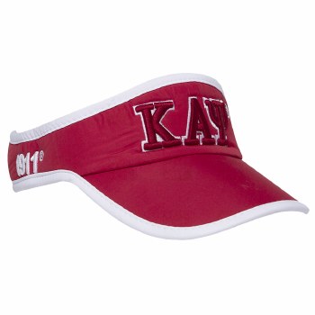 Kappa Alpha Psi Letters Featherlight Sun Visor Visor