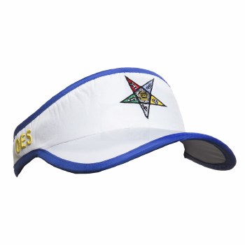Order ofthe Eastern Star Featherlight Sun Visor Visor