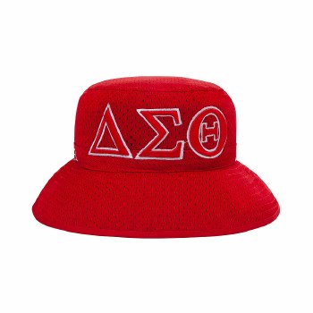 Delta Sigma Theta Letter Bucket Hat