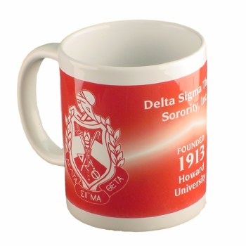 Delta Sigma Theta Crest Coffee Mug