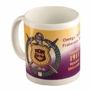 Omega Psi Phi Crest Coffee Mug