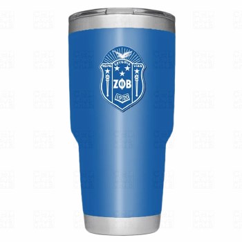 Zeta Phi Beta 40oz. Crest Steel Tumbler