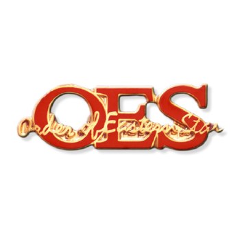 Order of the Eastern Star Signature Lapel Pin