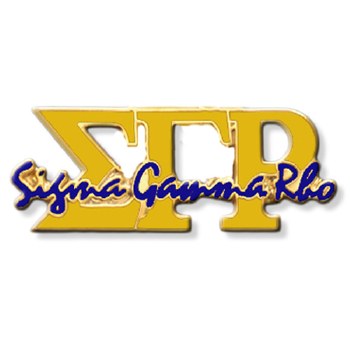 Sigma Gamma Rho Signature Lapel Pin
