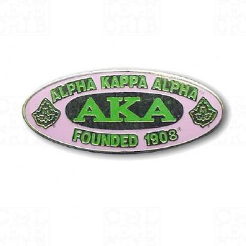 Alpha Kappa Alpha Founding Lapel Pin