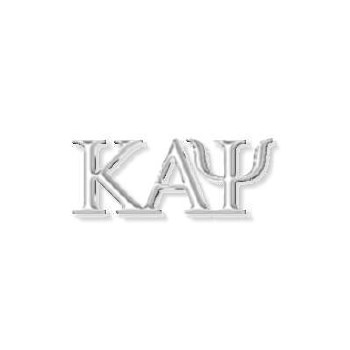 Kappa Alpha Psi Silver Letter Lapel Pin